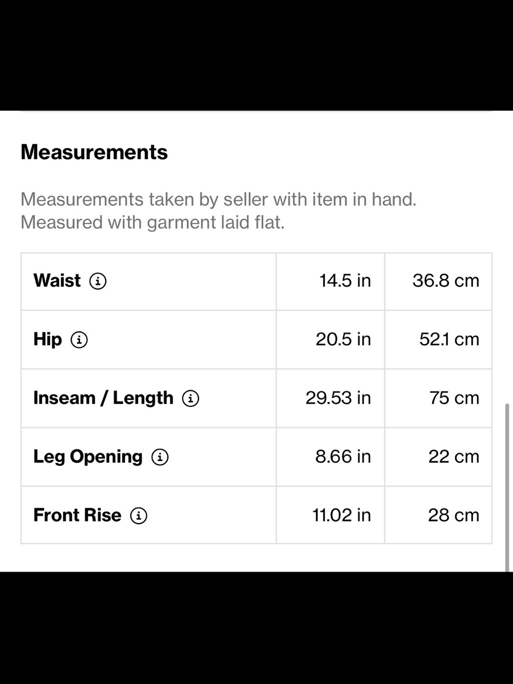 UNIQLO x JWA - Straight Leg Jeans in size 24 x 31 - Picture 7 of 7